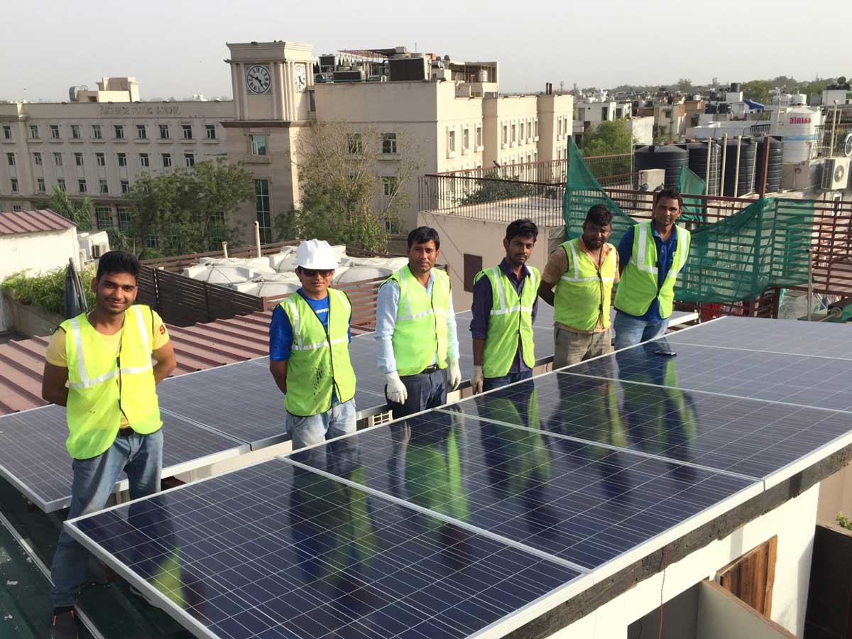 Rooftop Solar PV Installation Zolt India 5